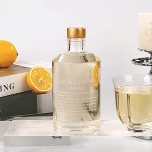 Wholesale 8% Vol 500ML Mangosteen Jasmine Sweet White Wine Liqueur-Premium 12 Bottles Enterprise Custom Gifts
