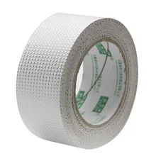 Customized wholesale self-adhesive vinyl tape  aluminum foil, butyl tape  fixed roof