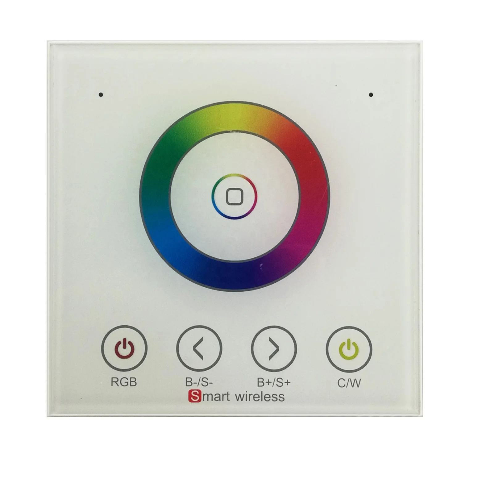 D7 Color Changeable Dimmable 3CH 15A 4CH 16A LED Strip Light Controller with Wall Mount