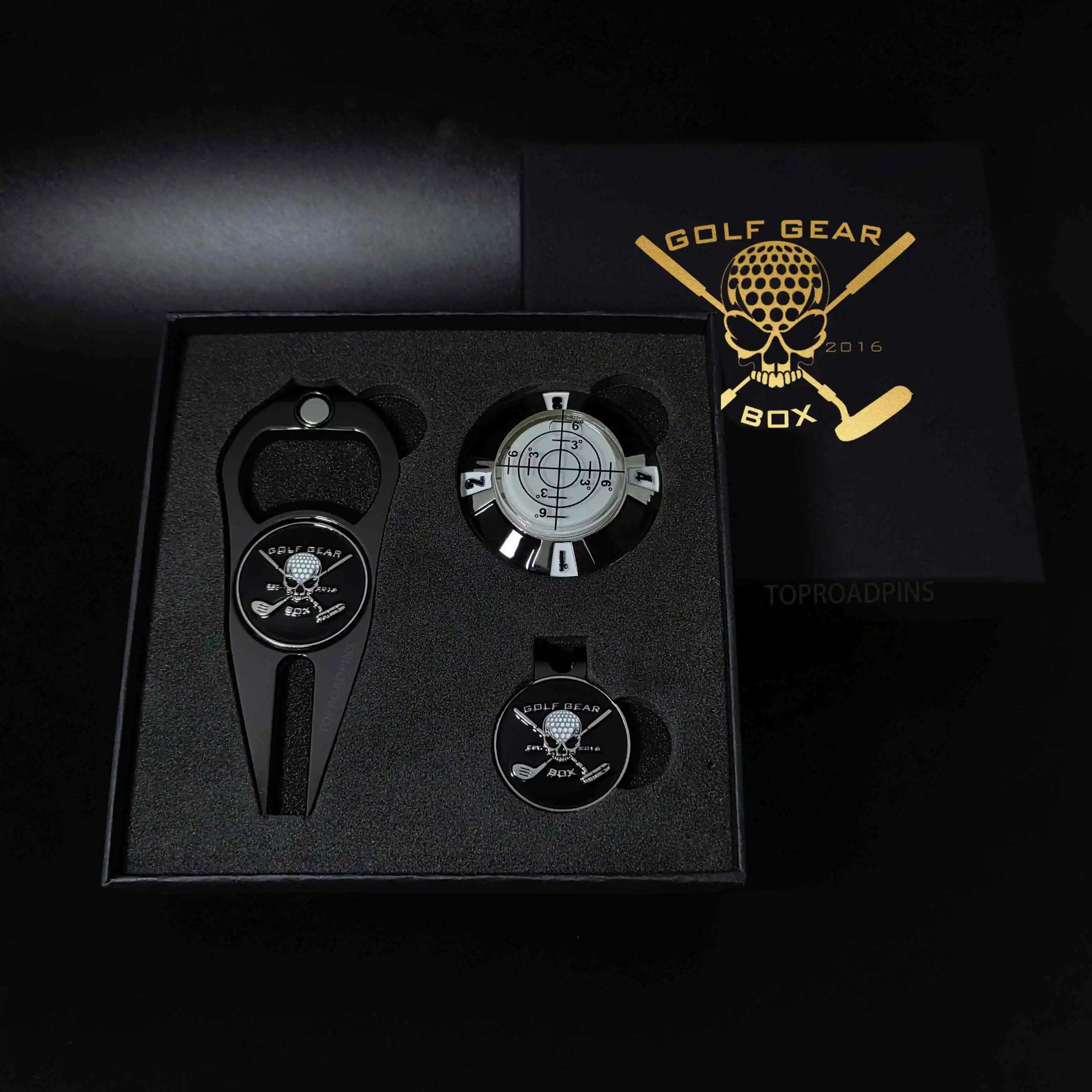 Custom Golf Divot Tool Hat Clip Poker Chip Ball Markers Hat Clip Golf