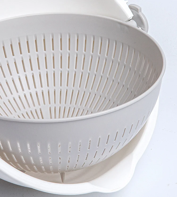 Filterable Vegetables Washing Basket Large Capacity Sink Fruit Washing Baskets