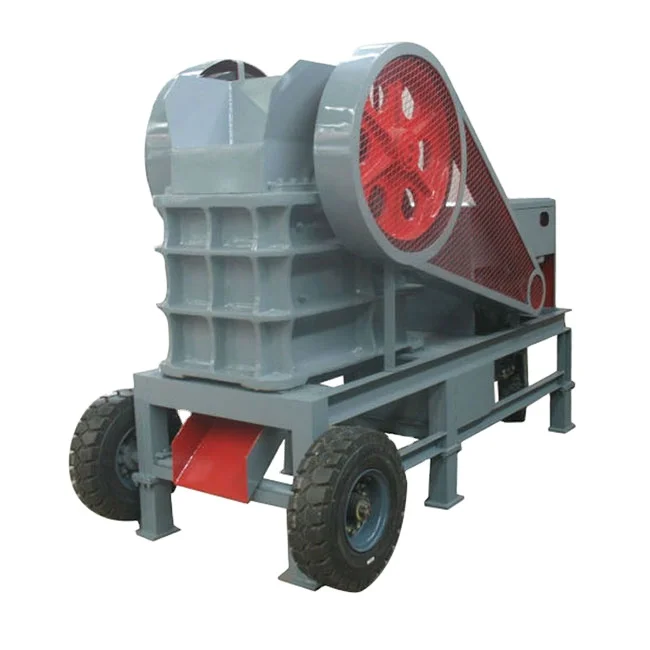 Mobile Diesel Engine PE 250x400 Primary Stone Jaw Crusher Machine for Sale in Africa