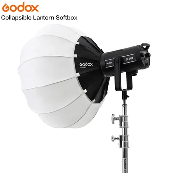 Godox CS-50D 50cm Lantern Quick-install Portable Round Shape Softbox Light for Bowens Mount Studio Flash detail image