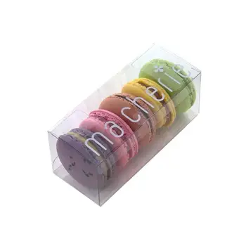 macaroon pill case eco boxes with transparent surface for macaroon box for 2, 3, 4, 5, 6, 7,8,9, 10, 12