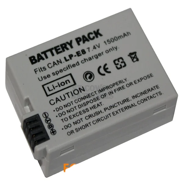 Lp E8 Lpe8 Replacement Battery For Canon Eos Kiss X4 X5 X6 Rebel T2i 550d Camera Battery Buy Lp E8 Lpe8 Replacement Battery For Canon Eos Kiss X4 X5 X6 Battery Replacement For Canon Rebel T2i Eos 550d