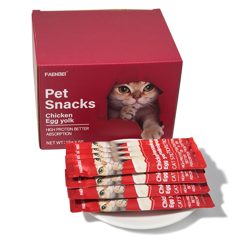 Cat Snack Liquid Wholesale Wet Cat Food Bar Private Label Creamy Treats