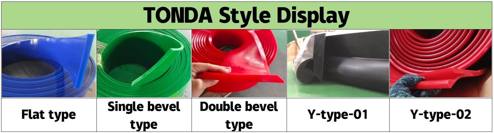 product y type conveyor belt dual seal polyurethane skirting dual seal polyurethane skirting board-3