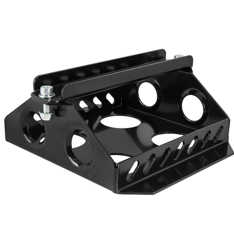 Factory Custom Manufacture Metal Battery Hold Down Tray Box Holder