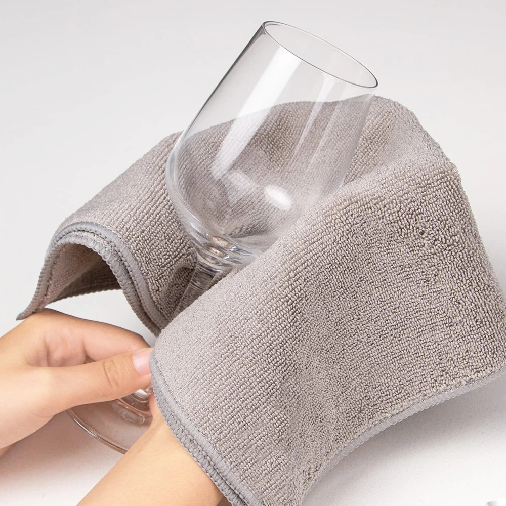 Microfiber Cleaning Cloths Polishing Car Microfiber Cloth Towel Microfiber Glass Cleaning Cloth