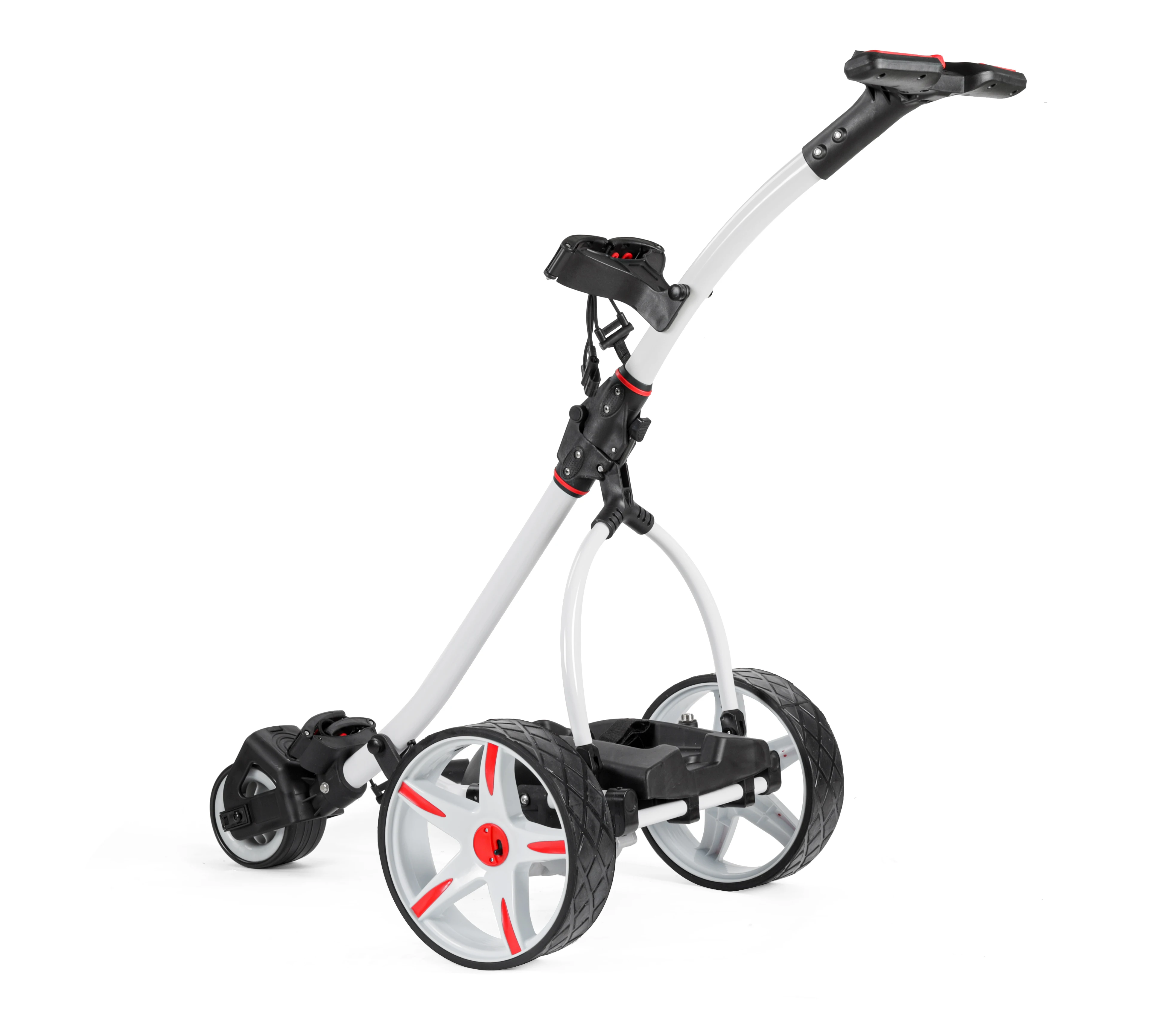 Factory Direct Golf Buggy Folding Storage Trolley Golf Cart Three Wheels Cart