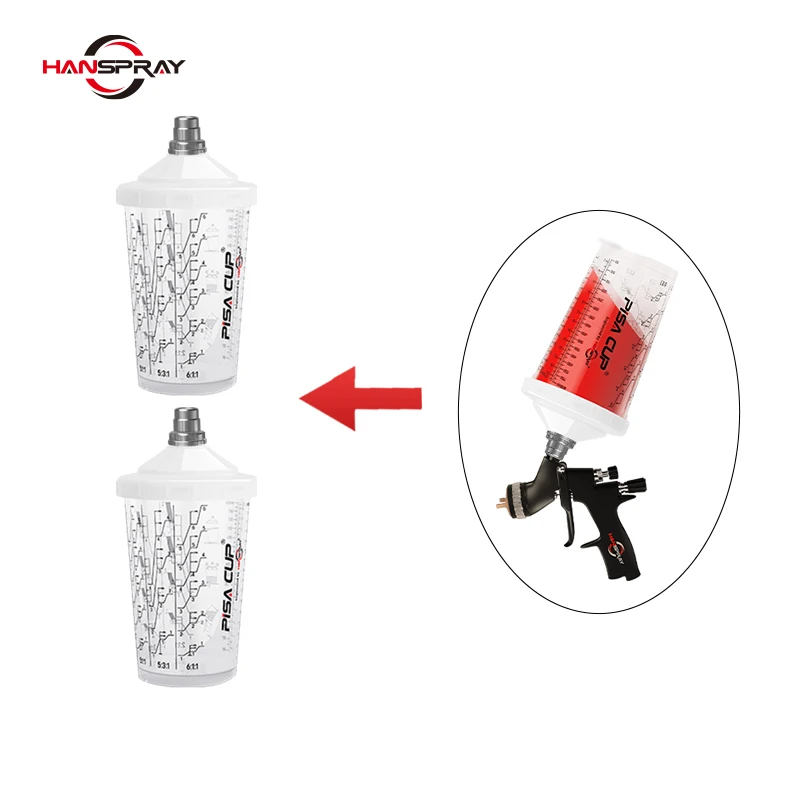 Оптовая цена новый дизайн распылитель Lvlp краскокрасочный пистолет чашка для окрашенного автомобиля