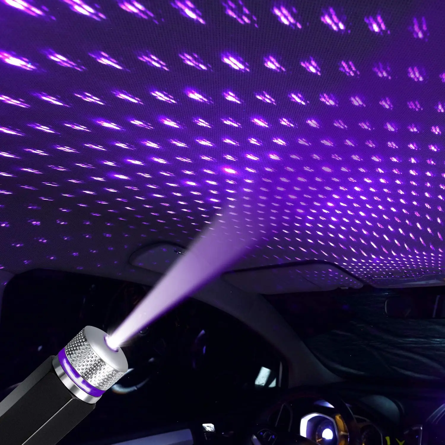 USB Auto-Atmosphäre Lampe Tragbar Auto-Umgebungs licht Auto-Innen