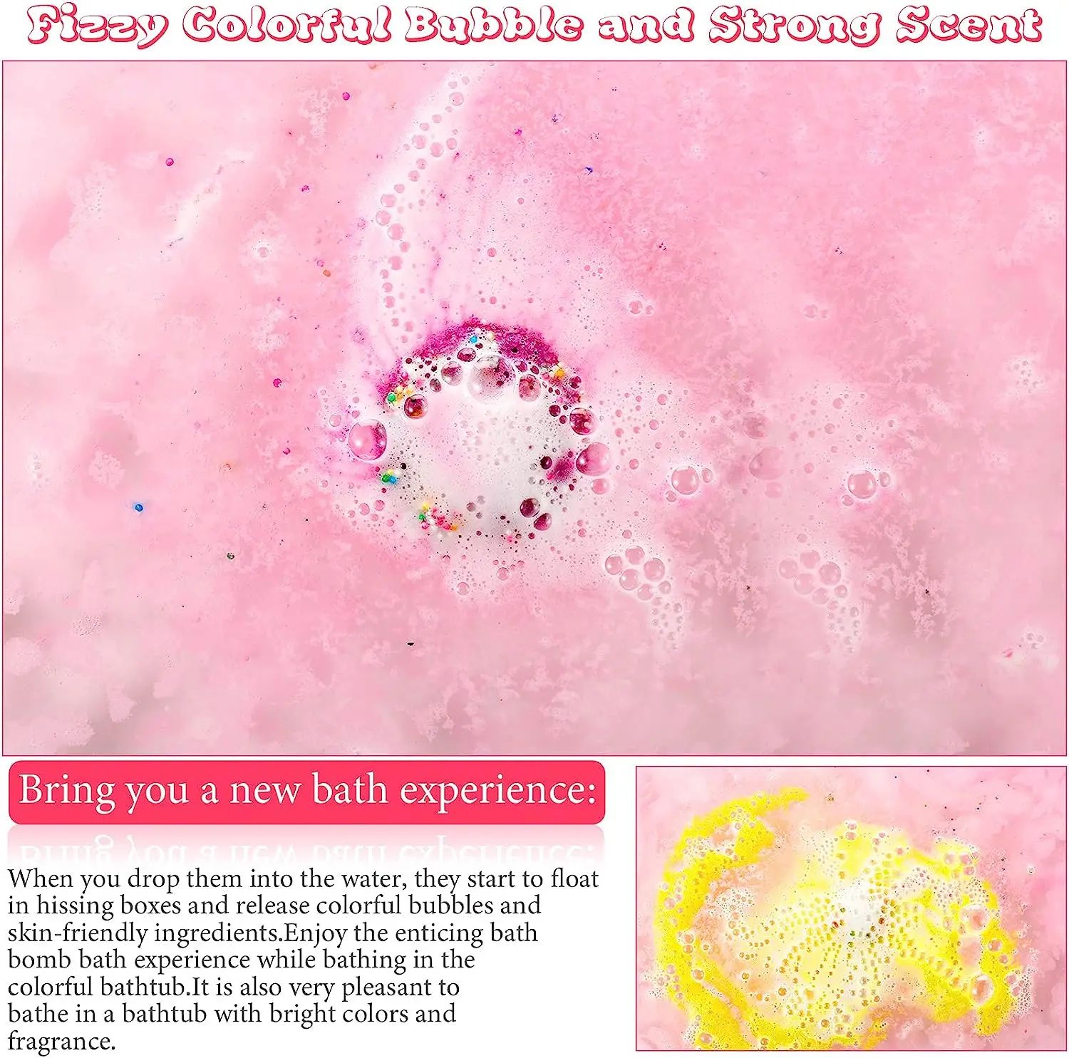 Wholesale Bath Fizzer Ball Natural Bath Bomb Set Valentine Gift Kit