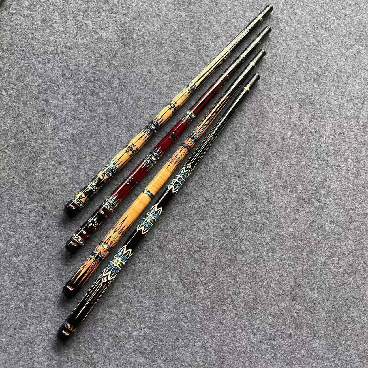 Best Value Yfen Carbon Fiber Shaft Maple Butt 12.5mm Tip Handmade