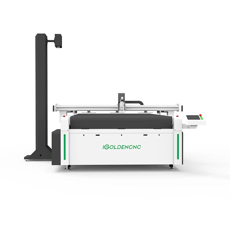 Cnc Cutting Sticker Leather Embossing Machine Corrugated Cardboard Sticker Cutting Machine
