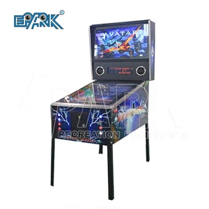 Coin Operated Arcade Cheap Retro Lcd 3d Video Games Virtual Pinball Machine for Sale