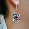 Ancient silver, red