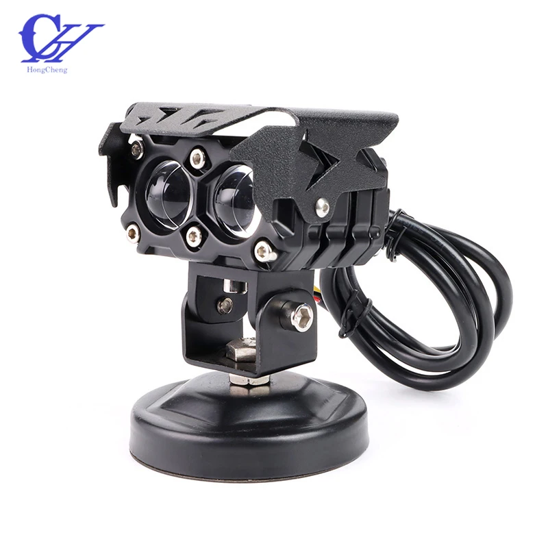 Вспомогательное освещение для вождения Универсальный светодиодный прожектор автовелосипеда мотоцикла