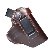 Tactical Revolver Quick Pull Concealed Carry Leather Holster for Hunting Security Accessories with 6x High Magnification