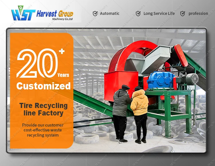 Fully Automatic Waste Rubber Tyre Recycle Machine/used Tyre Recycling ...