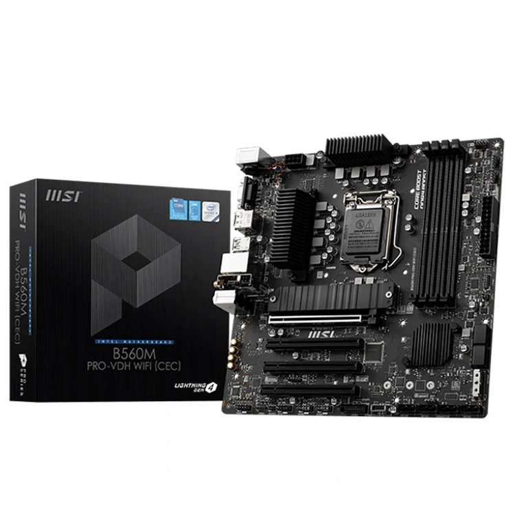 MSI B560M PRO-VDH WIFI CEC Motherboard - 11th Gen Intel Support