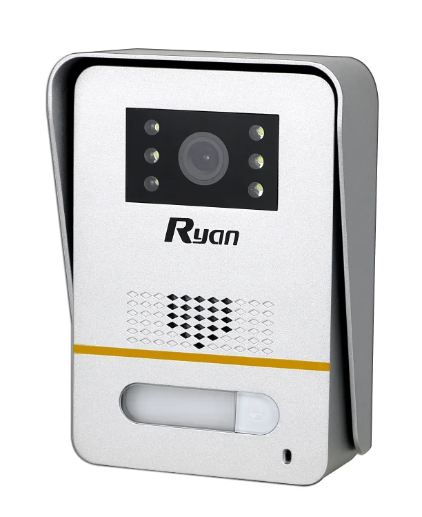 7 Inch Wire Free Intercom Telephone System Wireless Long Range Remote Control Ring Door Bell Camera