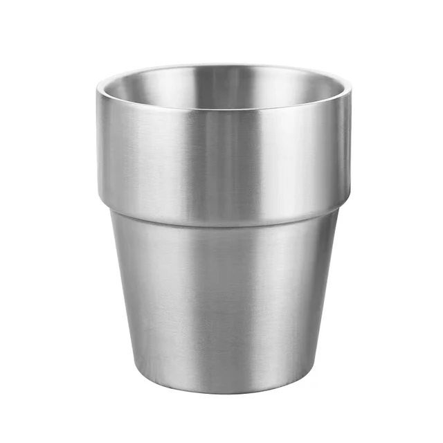 304 stainless steel beer mug drinking cups metal tumblers insulatled coffee mug