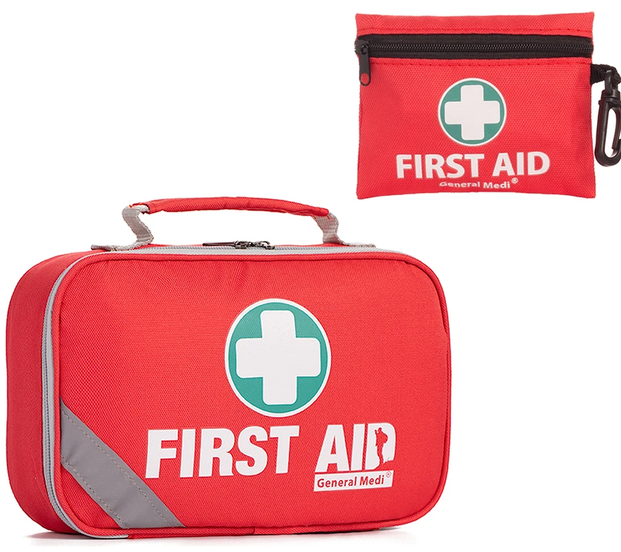 Custom Portable Emergency Medical First Aid Kit Sports Supplies Or