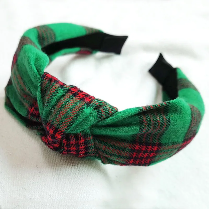 Christmas Hair Accessories That Don't Suck StyleCaster | Christmas Knotted  Headband Snowflake Plaid Hair Hoop Hairband Headwear Hair Accessories |  