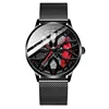 Bracelet en maille Non Rotatif - Rouge