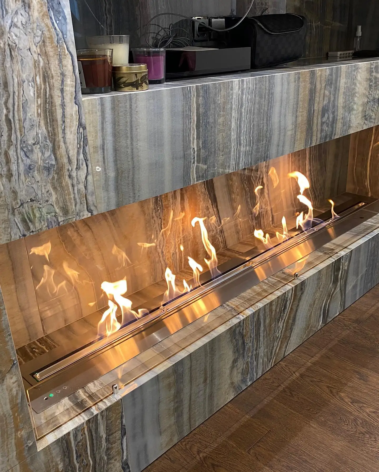 36inch Alcohol Bio Fuel Modern Home Decor Real Fire Indoor Kamin Fireplaces burner Electric Fireplace Ethanol