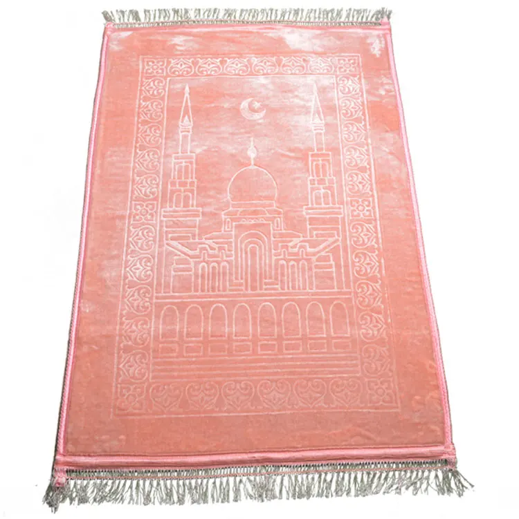 VIP Thick Deluxe Islamic Turkish Prayer Rug Plush Janamaz