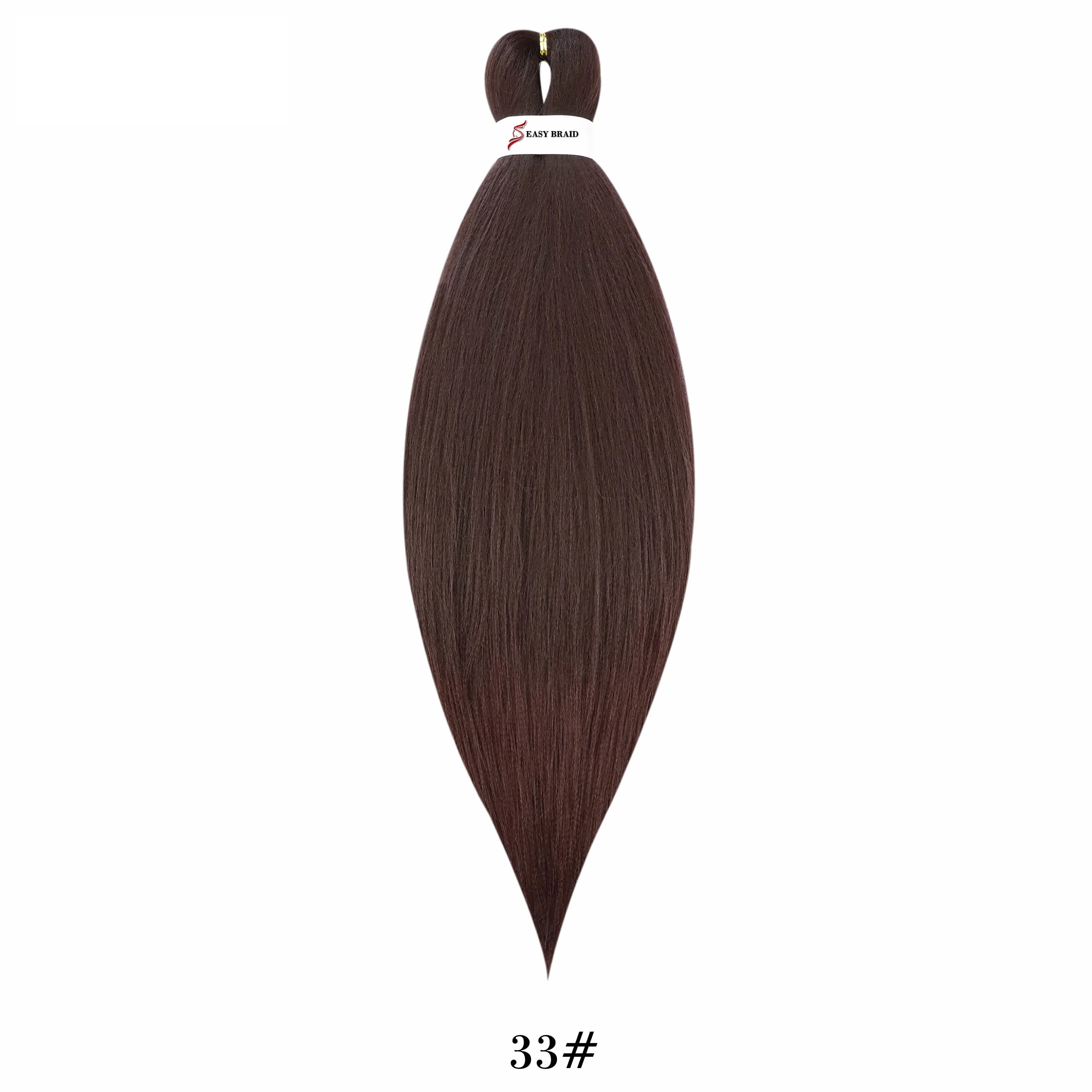 Wholesale Prestreched Box Crochet Hair Attachment For Natural Ombre