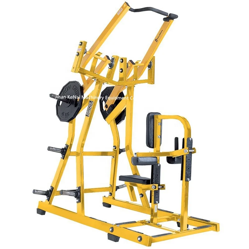 Gym Equipment Complete PS-HM10 Iso-Lateral Front Lat Pulldown for Back Muscle Training