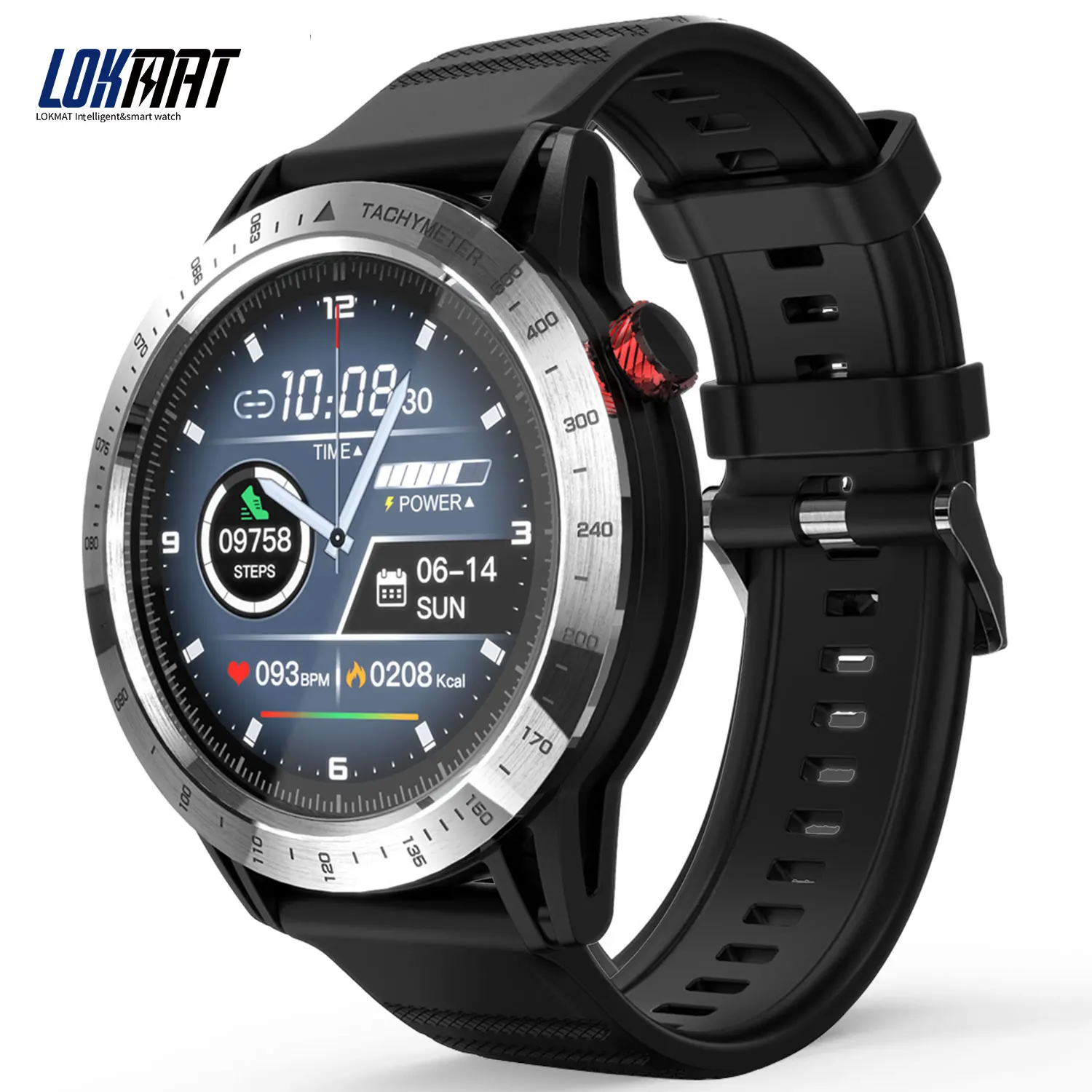 lokmat bluetooth smart watch