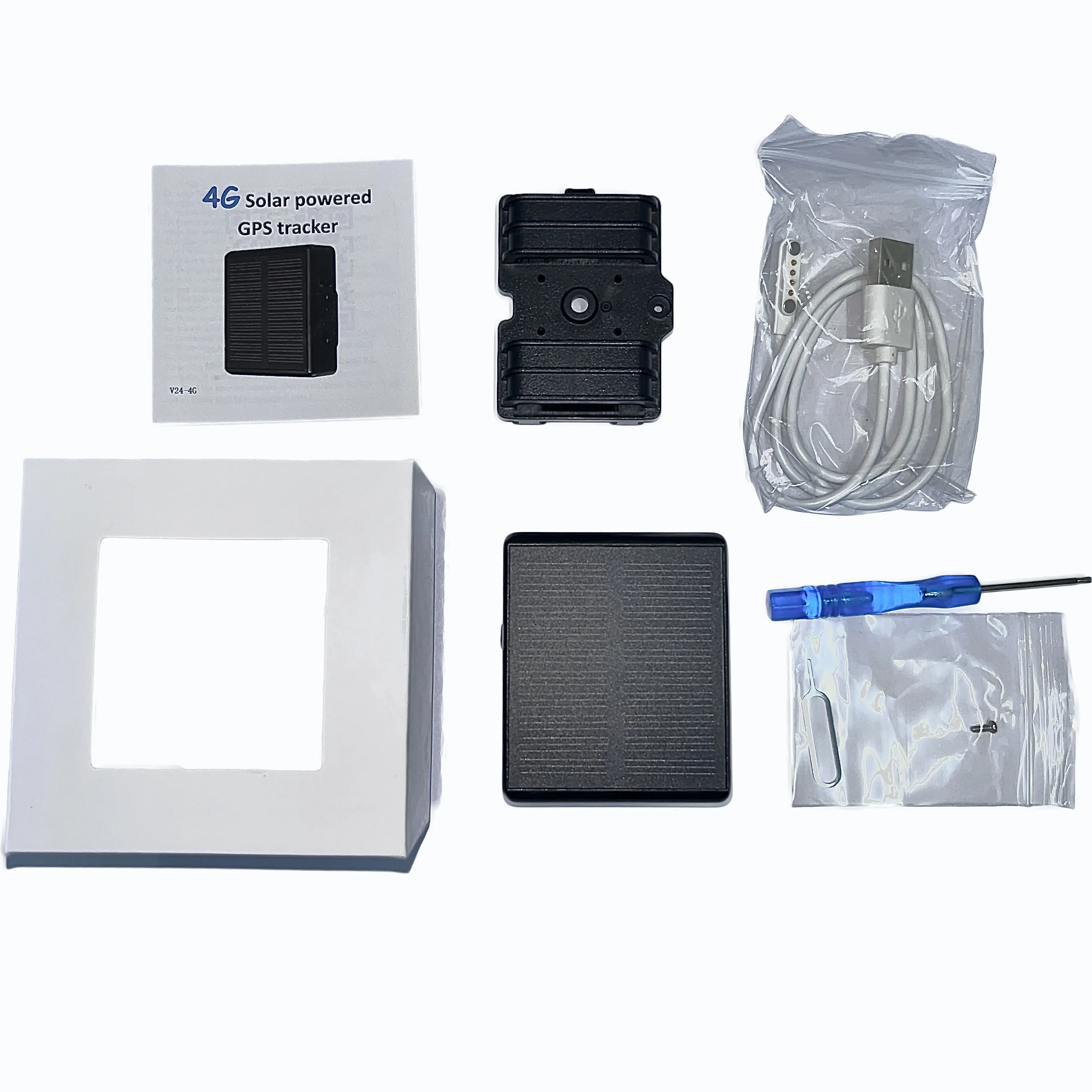 4G Waterproof Mini Solar Tracker Sheep Animal GPS Tracker Tracking Device for Cows Cattle Horse