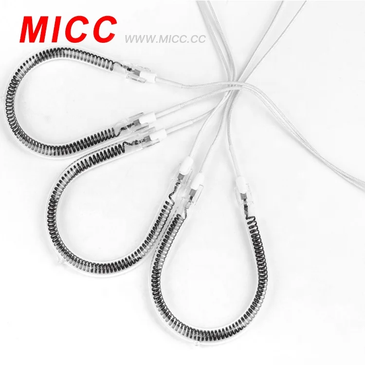 MICC Halogen Quartz Tube Infrared Heaters Quartz Heater Heating element Replacement
