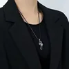 Black Chain(Leather Chain)