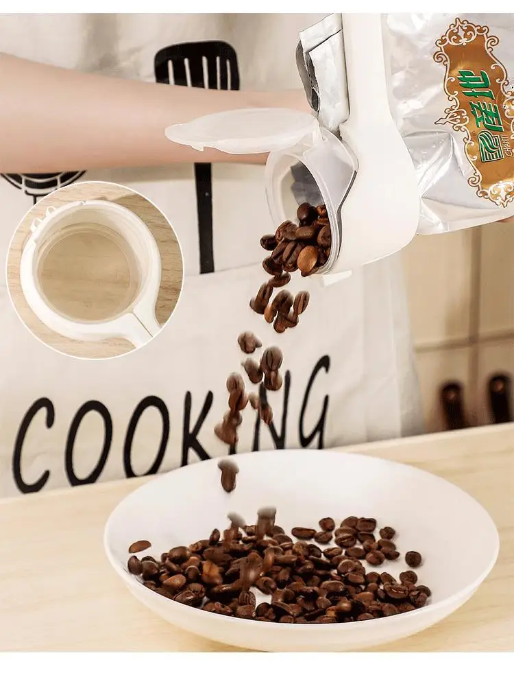 Adjustable Multi-Function Plastic Tea Moisture-Free Food Sealing Clip Leak-Proof Snack Bag Clip with Discharge Nozzle
