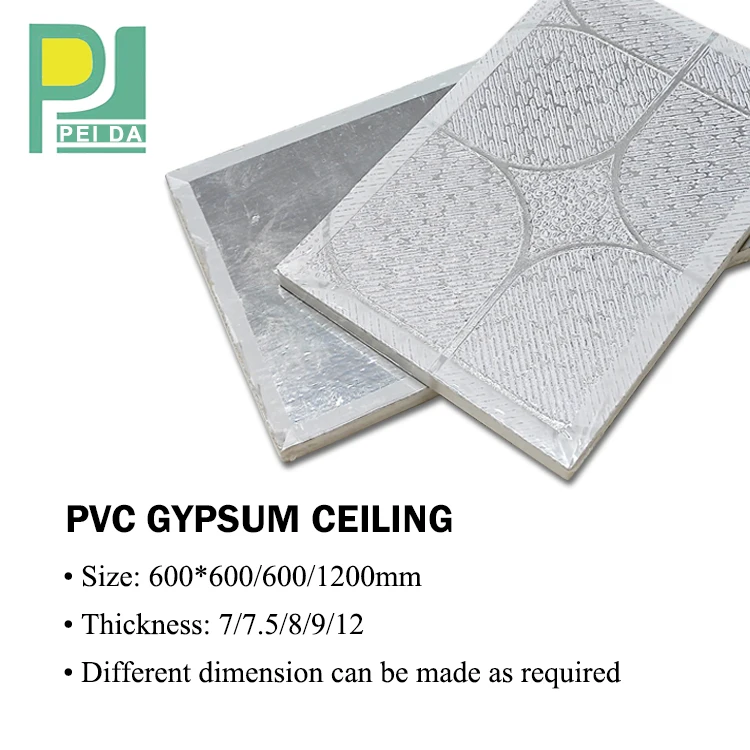 Gypsum False Ceiling Decorative Board Design Classroom Roof Ceiling