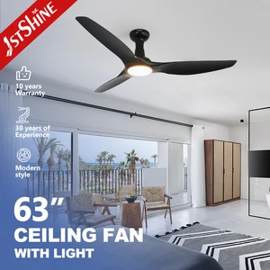 1stshine LED Ceiling Fan Smart Control 6 Speeds Dimmable Lighting 220V Ceiling Fan