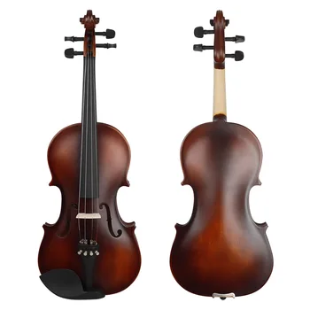 Aston Villa Vintage Matte Violin Ebony Accessories Beginner's Exam Performance Professional Violin