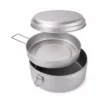 Juego de olla gris de 1350 ml.
