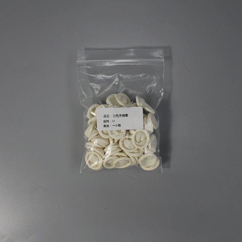 Wholesaler 100 White Latex White Nitrile Finger Cots Buy Finger Cots