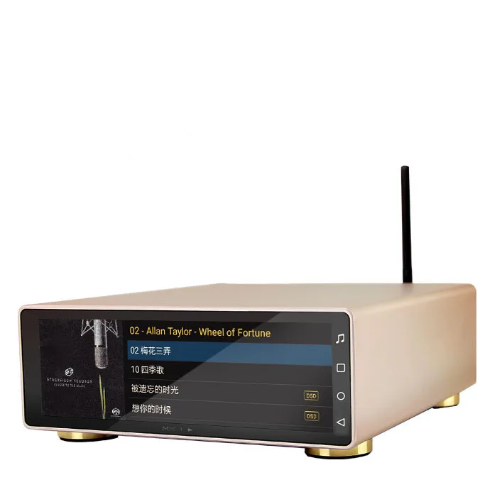 JF MX-PRO Audio Digital Turntable Android Desktop Player Network WiFi Bt 5.0 USB 32Bit/768KHz DSD512 Russian Korean Menu