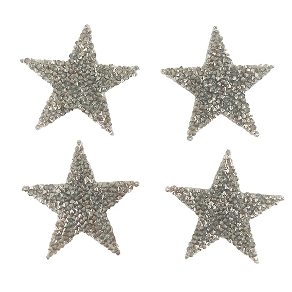 iron on rhinestone star patches for