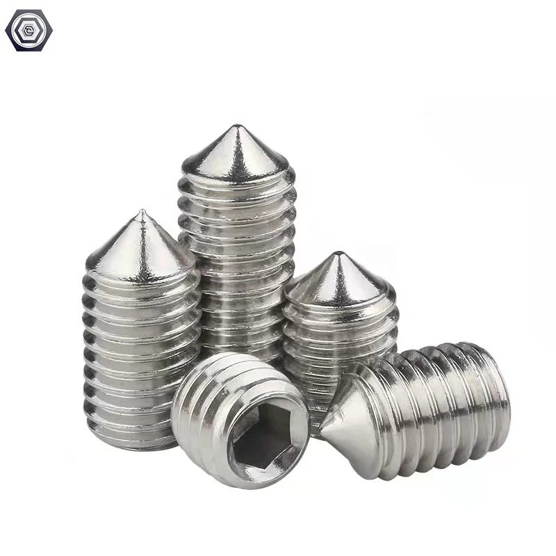 Allen Knurled Set Screw Din916k A270 And Steel Allen Head Cup Point