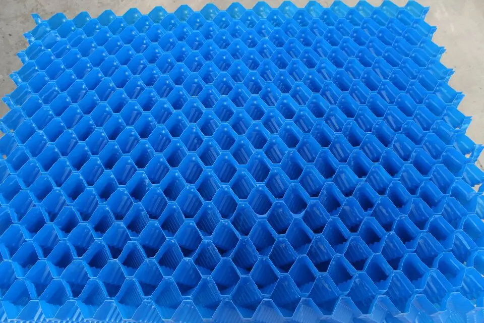 500mmm Hexagonal Honeycomb Block Type pp Pvc s Shape Cooling Tower Fill for Cooling Tower