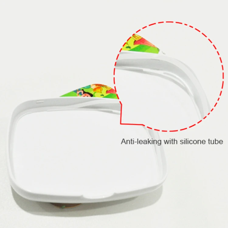 Персонализированный чистый сублимационный Ланч-бокс с логотипом «сделай сам» Подарочный для