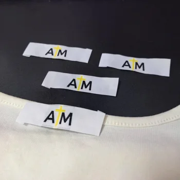 20 Years of Weaving Experience to Customize Private High-Density Damask Clothing Woven Labels